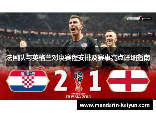 法国队与英格兰对决赛程安排及赛事亮点详细指南 法国队与英格兰对决赛程安排及赛事亮点详细指南